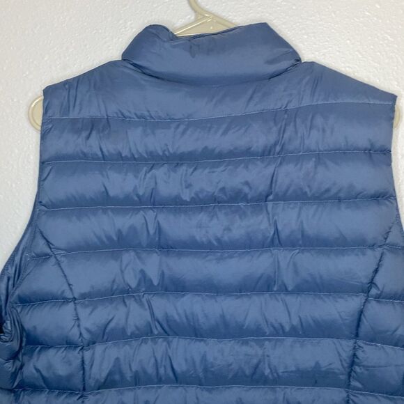 Pendleton Blue Puffer Duck Down Filled Full Zip Vest Size XXL - Picture 10 of 11